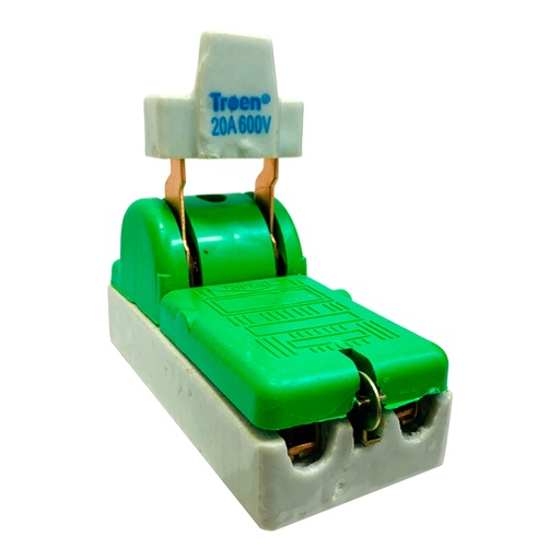 [10990] CUCHILLA ELECTRICA 1 PASE 2 POLOS X 20A TROEN