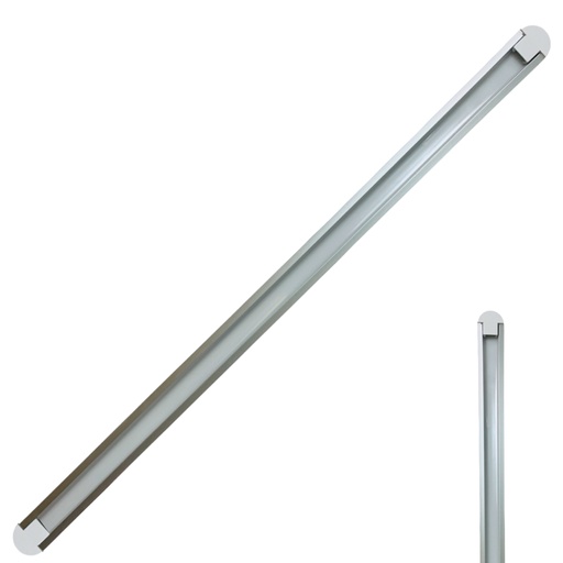 [11011] BASE DE ALUMINIO PARA TIRA DE LUZ LED 1 METRO ANGEL LIGHT
