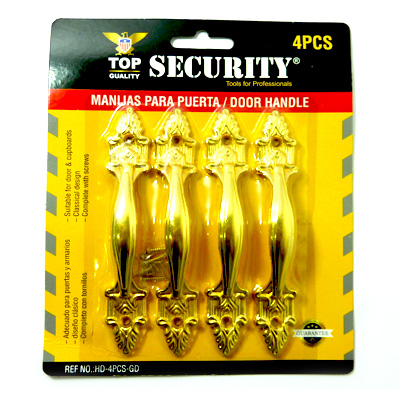 [1277] JUEGO DE TIRADORES PARA MUEBLES 110MM 4PZAS SECURITY
