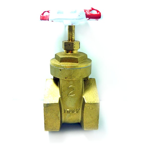 [1690] VALVULA 2" DE BRONCE COMPUERTA KD201-2