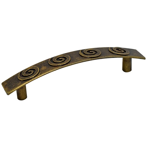 [1810] TIRADOR PARA MUEBLES 96MM OCRE