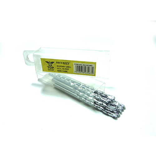 [2205] MECHA PARA CONCRETO 3MM 10 PIEZAS SECURITY