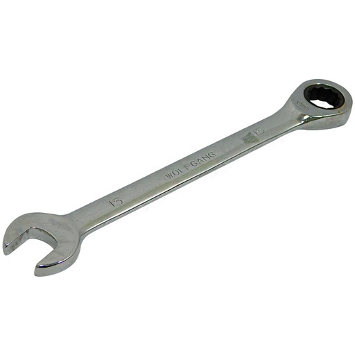 [2468] LLAVE COMBINADA 15MM CON RATCHET FIJO WOLFGANG