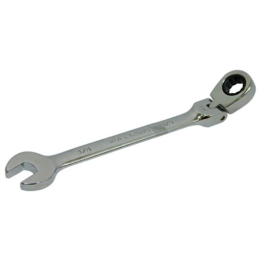 [2485] LLAVE COMBINADA 3/8" CON RATCHET MOVIBLE WOLFGANG