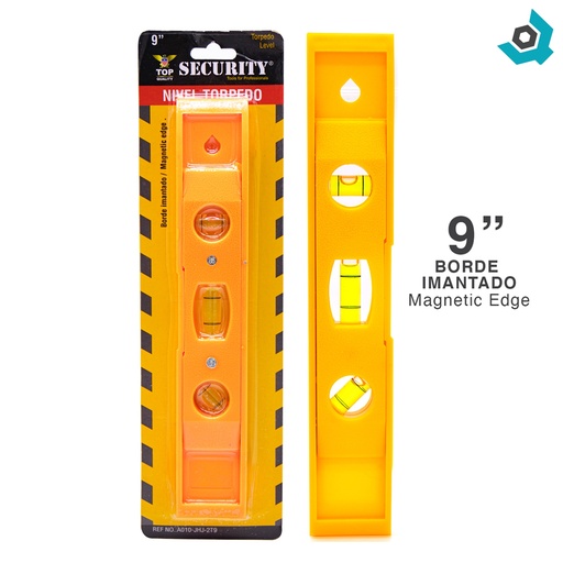 [2516] NIVEL 9" TIPO TORPEDO SECURITY
