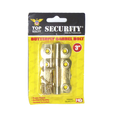 [3038] PASADOR 3" DORADO SECURITY