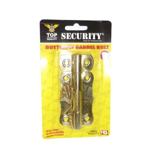 [3039] PASADOR 4" DORADO SECURITY