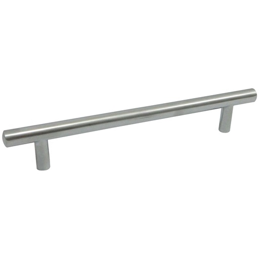 [3265] TIRADOR PARA MUEBLES 128MM PLATEADO MATE