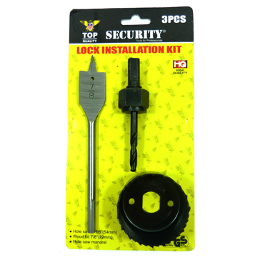 [3831] BROCA PARA CERRADURA 3 PIEZAS SECURITY