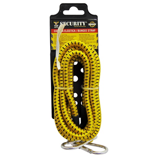 [3992] CUERDA ELASTICA CON GANCHOS SECURITY