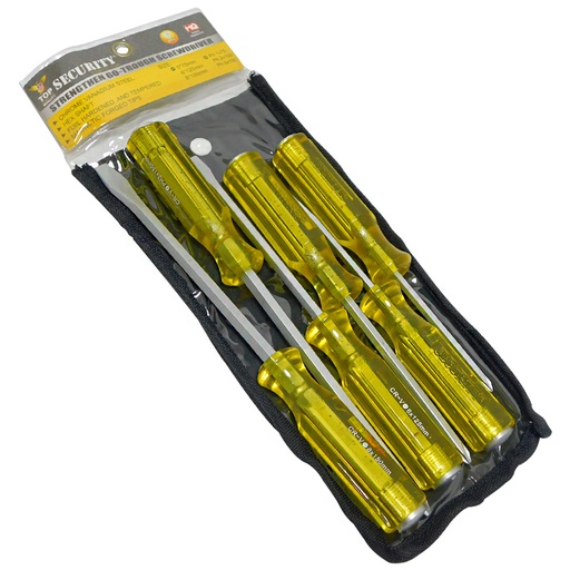 [4787] SET DE DESTORNILLADORES 6 PIEZAS SECURITY