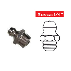 [5059] GRASERA 1/4" U.N.F 11 RECTA MEJIA (25C X 200U)