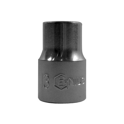 [5266] DADOS CORTOS 6 PUNTAS METRIC 1/2 X 13MM GENIUS