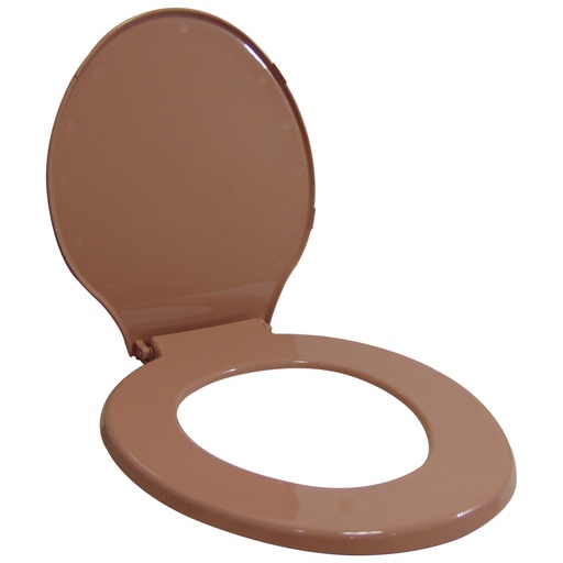 [5934] ASIENTO PARA INODORO ROSADO C DELTA STD RESIMOL