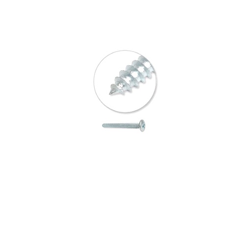 [6051] TORNILLO LAMINADO CABEZA PAN 6 X 3/4 ROJO (16C X 500U) MEJIA