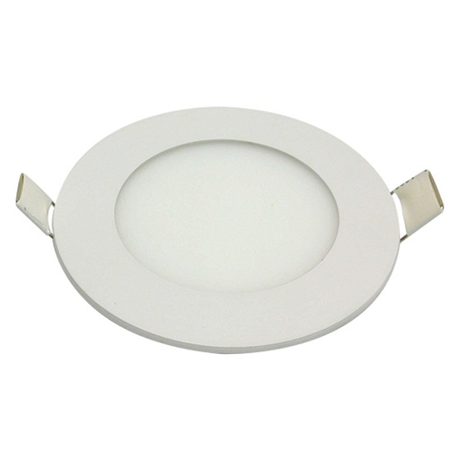 [6350] LAMPARA LED PARA EMPOTRAR REDONDA 6W 4.5" LUZ BLANCA ANGEL LIGHT