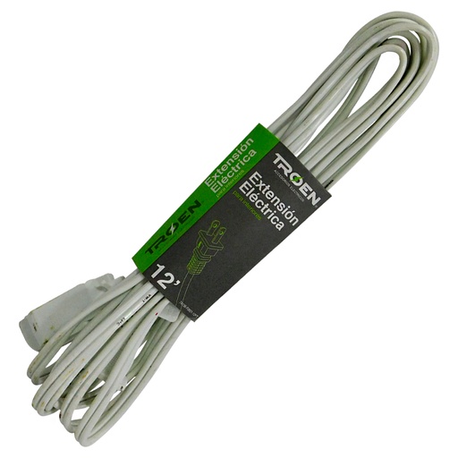 [6359] EXTENSION ELECTRICA 12FT 3 TOMAS TROEN