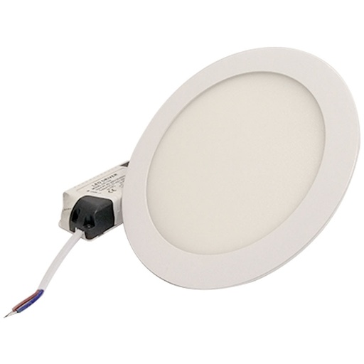 [6374] LAMPARA LED PARA EMPOTRAR REDONDA 12W 6.5" VOLTAGE