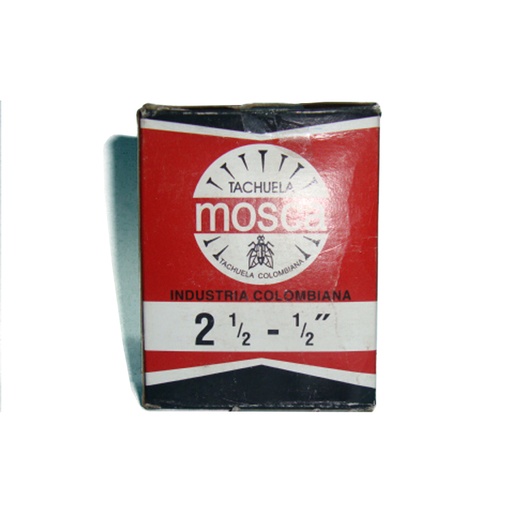 [6471] TACHUELA MOSCA 2 1/2" MEJIA (50X450GRS)