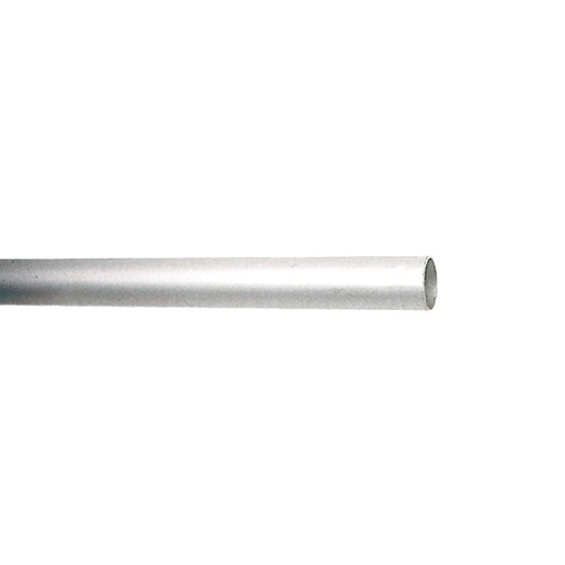 [6514] TUBO REDONDO DE ALUMINIO NATURAL 25MM X 3M (1") TAURO