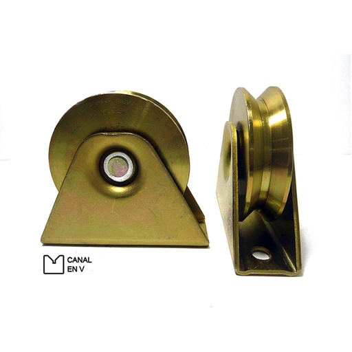 [6564] RUEDA O ROLDANA PARA PORTON 70MM / 2 1/2"