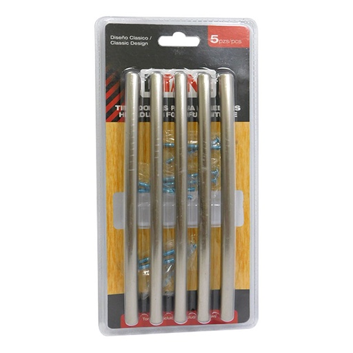 [6747] JUEGO DE TIRADORES 5PZAS 160MM LITANI