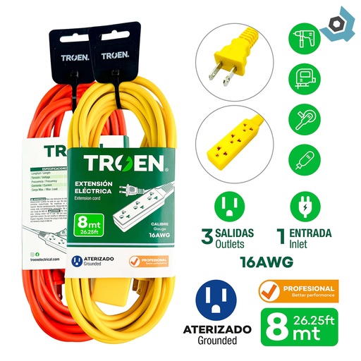 [7089] EXTENSION ELECTRICA TROEN 8M