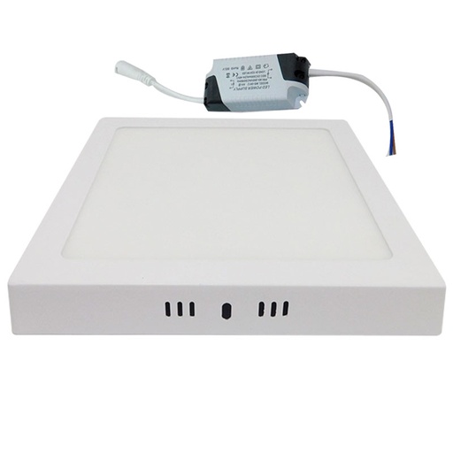 [7094] LAMPARA LED SUPERFICIAL CUADRADA 18W 8.5" LUZ BLANCA ANGEL LIGHT
