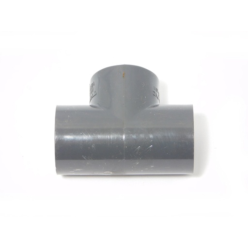 [7118] TEE PVC PRES 3/4" CXCXC TUBRICA