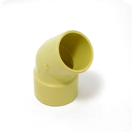 [7138] CODO 45GR PVC SANITARIO 50MM EXC TUBRICA