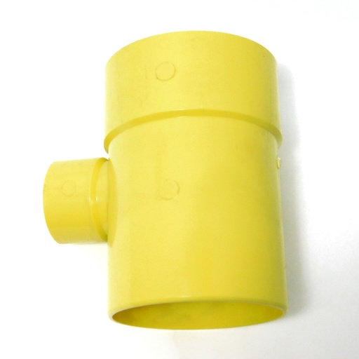 [7182] TEE REDU PVC SANIT 110 X 50MM EXCXC TUBRICA