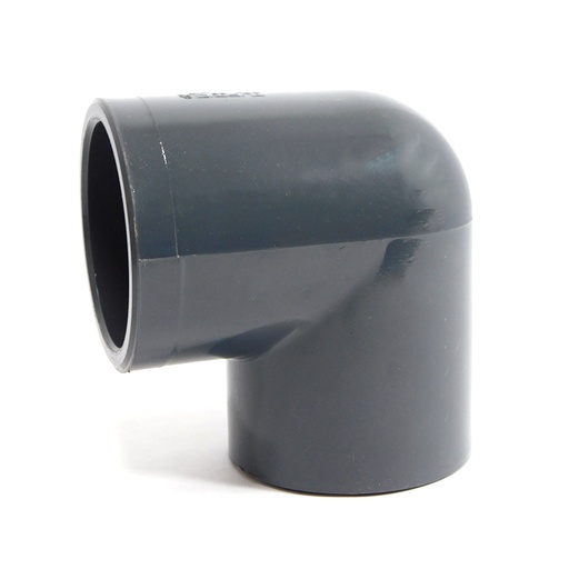 [7236] CODO 90GR PVC PRES SCH 80 1 1/2" HS TUBRICA