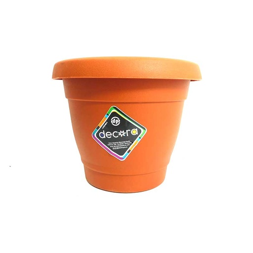 [7294] MATERO PP CLÁSICO D-20 TERRACOTA DECORA