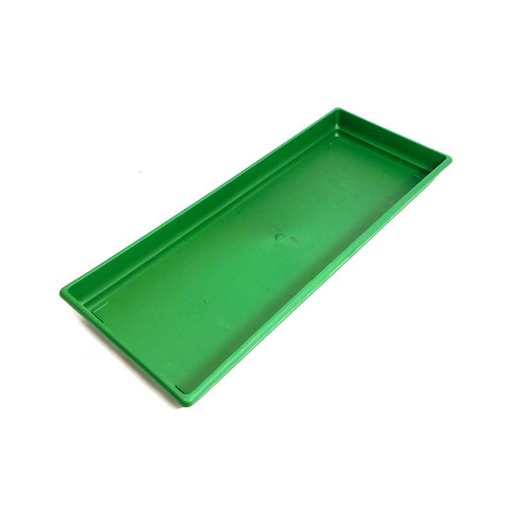 [7320] PLATO MATERO PP RECTCLÁSICO D-52 VERDE DECORA