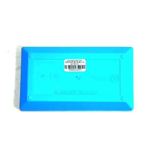 [7355] PLATO PP ART REC TEX AZUL L18 DECORA