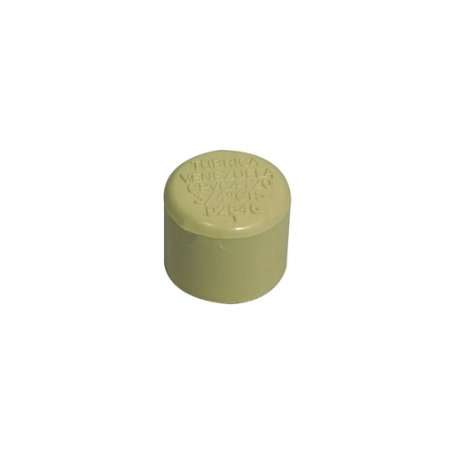 [7377] TAPA CPVC PRES CTS 3/4" C TUBRICA