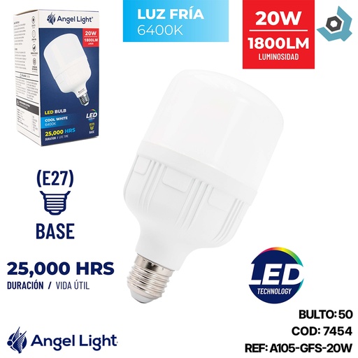 [7454] BOMBILLO LED 20W ANGEL LIGHT
