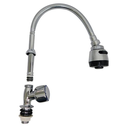 [7477] GRIFERIA PARA FREGADERO INDIVIDUAL CUELLO FLEXIBLE GRIVEN