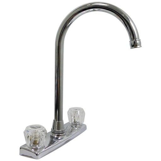 [7482] GRIFERIA PARA FREGADERO 8" MANIJA DE ACRILICO GRIVEN