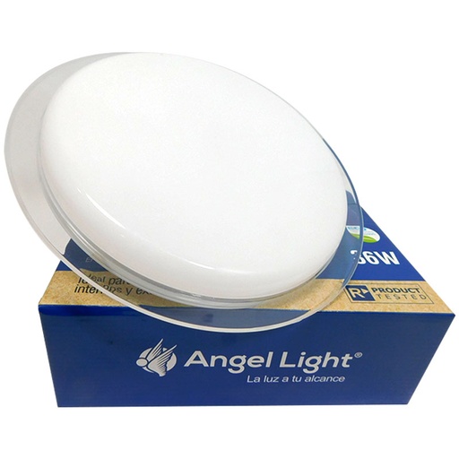 [7655] LAMPARA LED REDONDA 36W MULTIVOLTAJE ANGEL LIGHT