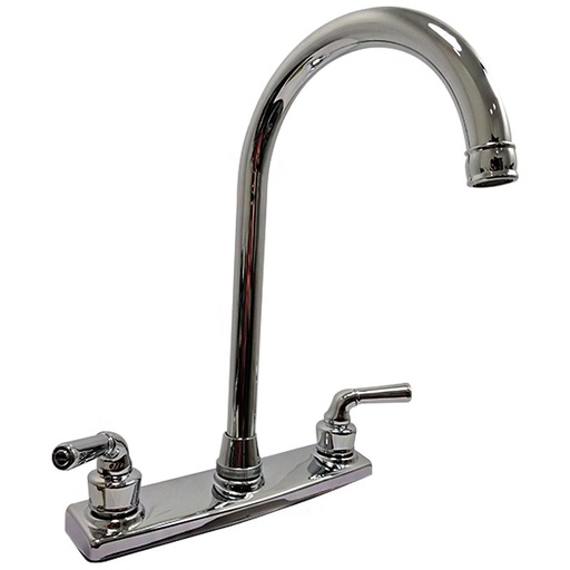 [7736] GRIFERIA PARA FREGADERO 8" CUELLO DE CISNE GRIVEN