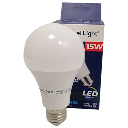 [7757] BOMBILLO LED 15W MULTIVOLTAJE ANGEL LIGHT