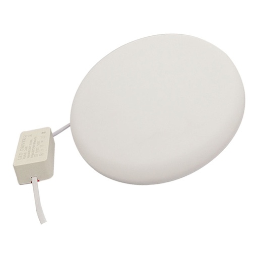 [7778] LAMPARA LED REDONDA 18W PANEL SIN BORDE LUZ BLANCA ANGEL LIGHT