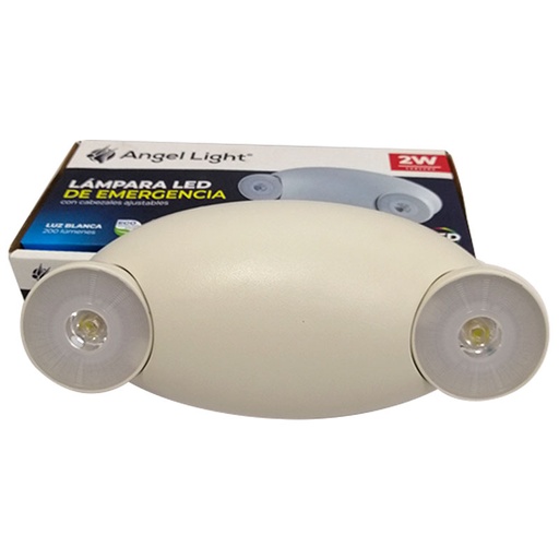 [7785] LAMPARA LED DE EMERGENCIA 2W AJUSTABLE ANGEL LIGHT