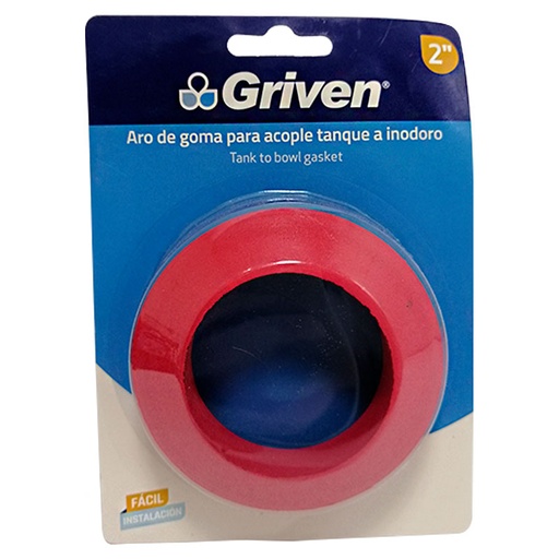 [7804] ARO DE GOMA 2" PARA ACOPLE TANQUE A INODORO GRIVEN