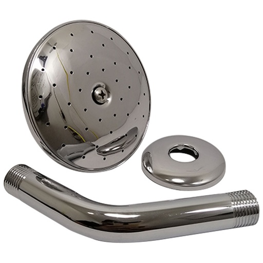 [7820] REGADERA PARA BANO 8.5CM CABEZA REDONDA GRIVEN