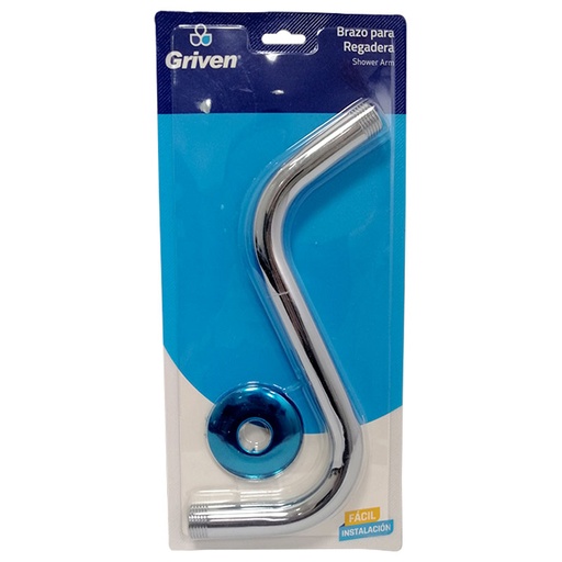 [7824] BRAZO PARA DUCHA 10.5" TIPO S GRIVEN