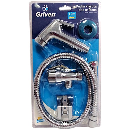 [7826] DUCHA PVC TIPO TELEFONO PARA BANO GRIVEN
