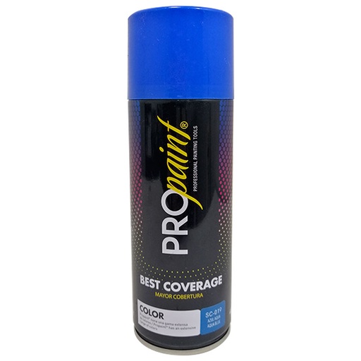 [7841] PINTURA EN SPRAY AZUL AQUA PRO PAINT